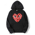 Comme Des Garcons Camo Heart Hoodie