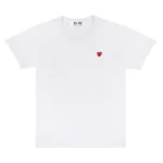 PLAY BASIC SMALL EMBLEM T-SHIRT (WHITE)