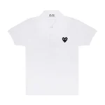 PLAY POLO BLACK EMBLEM (WHITE)