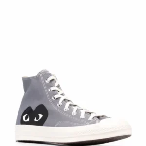 CONVERSE BLACK HEART GREY HIGH TOP